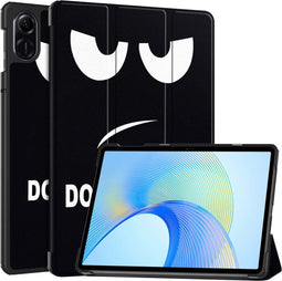 iMoshion Tablet Hoes Geschikt voor Honor Pad X9 - iMoshion Design Trifold Bookcase - Meerkleurig /Don't touch