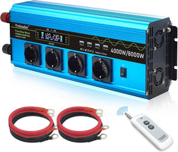 Yinleader Pure Sine Wave Inverter 12V to 230V – 4000W/8000W