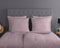 Good Morning Uni Soft Pink - Dekbedovertrek - 100% Katoen - (135x200 cm)