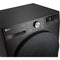 LG W4WR7096YB - Was-Droogcombinatie - 9 kg wassen 6 kg drogen - Platina zwart