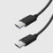 SBS TECABLETISSUETCCK - USB-C Kabel - 1,5 m 60W Gevlochten Zwart
