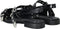 POSH by Poelman JULIA - Slingbacks - Imitatieleer met gespen - Zwart