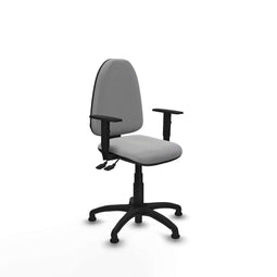 Bureaustoel Piqueras y Crespo B1D01RT Lichtgrijs