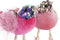 Kerstversiering DKD Home Decor Polyester Fågel (18 x 8 x 13 cm) (3) (3 Stuks)