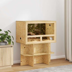 Terrariumbasis Bruin 80 x 50 x 50 cm OSB