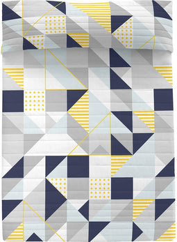 Bedsprei Geo Dot | Blanc
