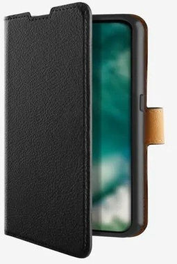 Xqisit Slim Wallet - Flip Cover - Ruimte voor pasjes - Bruin