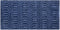 ADATEPE - Laagpolig vloerkleed - Blauw - 80 x 150 cm - Viscose