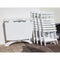 Plooistoel Miami 50x42x80cm Wit