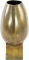 Light & Living Vaas Partida - Brons - 24x15x29cm - Metaal - Vaas voor Paastakken - Paasdecoratie - Pasen
