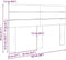 vidaXL - Hoofdbord - 120 cm - massief eikenhout - bruin