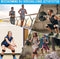 FitBoostR Patellabrace - Kniebrace Patella - Ergonomisch Ontwerp Zwart (2 stuks)