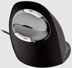 Evoluent VerticalMouse D - Verticale Muis - Small - Draad - Zilver