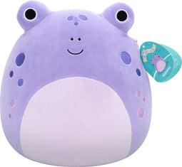 Squishmallows Nahomy - Pluche Lavendel Kikker 30cm - Superzacht