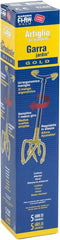 GardenClaw GG921-06 - Tuinklauw - Ergonomische S-handgreep - Verstelbare steel 97-106 cm - Blauw/Goud