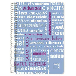 Schrift Pacsa Din A4 80 Lakens 21,5 x 31,5 cm 4 Onderdelen
