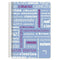 Schrift Pacsa Din A4 80 Lakens 21,5 x 31,5 cm 4 Onderdelen