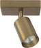 Atmooz - Plafondspots Darcy 1 - Kleur : Goud Brons Plafondlamp - GU10 - Slaapkamer / Woonkamer / Eetkamer - Industrieel - Hoogte 16cm - Metaal