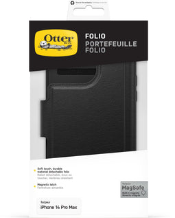 Otterbox iPhone 14 Pro Max - Folio - MagSafe compatibel met 3 pasjesvakken - Zwart