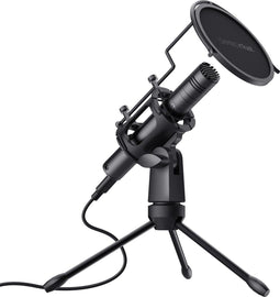 Trust GXT 241 Velica - USB Microfoon - Cardioïde met statief en popfilter