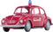 Wiking 079509 H0 Hulpdienstvoertuig Volkswagen Brandweer kever 1303