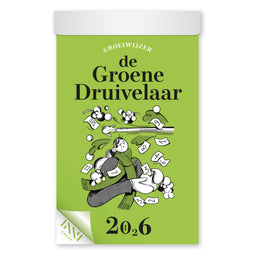 De Druivelaar - Dagscheurkalender (2026) - Duurzaam bewustzijn met ecotips en inspirerende citaten - Groene kleur