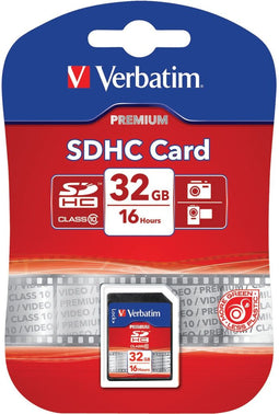 Verbatim SDHC Class 10 - Geheugenkaart 32GB - Lezen/schrijven 10MB/s