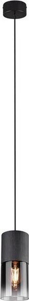 TRIO ROBIN - Hanglamp - 1x E27 max. 28W - Zwart - IP20
