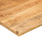 vidaXL - Bureaublad - met - ronding - 120x50x2,5 - cm - massief - ruw - mangohout