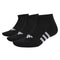Sokken Adidas Prf Cush Low Zwart 3 Stuks Schoenmaat