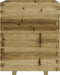 vidaXL - Plantenbak - 60x60x72,5 - cm - geïmpregneerd - grenenhout
