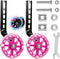 Knaak Zijwieltjes - Stevige Zijwielen - 12 t/m 20 Inch - Roze