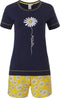 Rebelle Daisy - Shortama - Maat 44 - Blauw/Geel