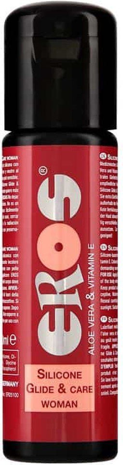 Eros Glide and Care Woman Silicone - 100 ml - Glijmiddel