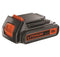 Black & Decker BL2018 - Schuifaccu 18V 2.0Ah Lithium Ion - Snoerloos en geen zelfontlading