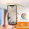 Ronde LED Moderne Hanglamp, 3 Gouden Ring Kroonluchter, Dimbaar Met Afstandsbediening 3000K-6000K Pl