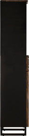 vidaXL - Dressoir - 38x34x160 - cm - massief - acaciahout