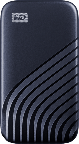 WD My Passport SSD (v3) - 1TB - Leessnelheid 1050 MB/s - Blauw