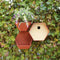 Capi Europe - Vogelhuisje rond Hive - 19x23x20 - Bruin - Capi Biodiversity Hive - AHBIB001