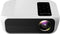 Belesy® Beamer Projector Z3 Compact - Support 4K - Contrast 10.000:1 - 4.500 Lumen - Projectie 50 tot 200 inch - Beamers - Wifi & Android - Cadeau - WK 2022 - Moederdag