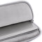 Laptophoes 14 Inch XV - Laptop Sleeve met Extra Vakken - Panterprint Wit