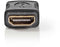 Nedis CVGP34900BK - HDMI kabel - Female/female - Zwart
