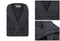 capa home comfortabele badjas - antraciet - maat XL