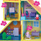 Peppa Pig - Groot houten Speelhuis - 65 cm - 9 kamers en 18 accessoires