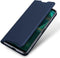 Dux Ducis - Slim bookcase hoes - Geschikt voor Sony Xperia 5 III - Blauw