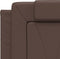 vidaXL - Hoofdbordkussen - 140 - cm - kunstleer - bruin