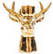 Housevitamin Rendier kandelaar goud 16.5 x 6 x 15 cm