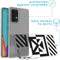 iMoshion Hoesje Geschikt voor Samsung Galaxy A52 (4G) / A52s / A52 (5G) Hoesje Siliconen - iMoshion Design hoesje - Transparant / Graphic Stripes