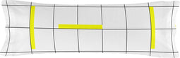 Kussensloop HappyFriday Blanc Firefly Multicolour 45 x 125 cm