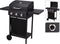 Vaggan Gas-barbecue – Kookhoogte 84 Centimeter – Thermometer – Non-stick – Verrijdbaar